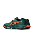 ASICS GEL-RESOLUTION X PADEL GREEN/ORANGE 1041A492