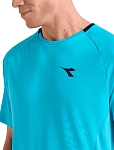 Футболка мужская Diadora SS T-Shirt Tennis M, Голубая (M)