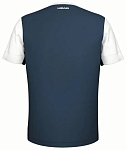 (EU) Футболка мужская Head Slice 811215, Синяя (S)