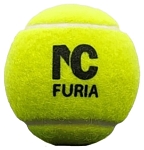 Мячи для падел тенниса Tennis Technology Furia (3 шт в банке)
