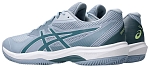 Кроссовки мужские Asics Game FF Clay, Серо-Голубые, для грунтового покрытия (р. EUR 42.5)