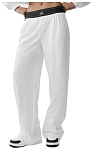 (CN) Брюки женские Alo Yoga Suit Up Long, Белые (2XS)