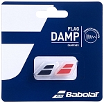 Виброгаситель Babolat Flag Damp (2 шт), Чёрный/Флуоресцентный