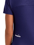 Футболка женская Diadora L. SS T-Shirt W, Голубой Нью-Йорк (XS)