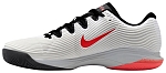 Кроссовки мужские Nike Vapor 12 HC Premium, Белые/Оранжевые/Серые, для харда, с технологией Air Zoom (р. EUR 45)