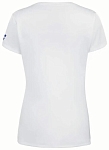 (EU) Топ для девочек Babolat Play Манга, Белая (L/XL)