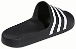 (EU) Щлёпанцы Adidas Adilette Aqua, Черно-белые (р. 36,5)