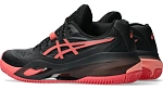 (EU) Кроссовки женские Asics Gel-Resolution X Clay Black Women 1042A277, Чёрные (р. 40)