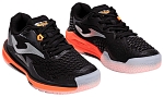 Кроссовки мужские Joma Ace, Чёрные/Оранжевые, с карбоновой пластиной (р. 42)