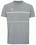 (EU) Футболка мужская Tecnifibre Team Tech 22TETE, Серебристая (L)