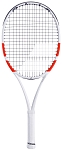 Ракетка для тенниса Babolat Pure Strike Jr 26 2024, ручка 00, Белая/Красная/Чёрная
