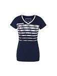 (EU) Футболка для девочек Tecnifibre F2 Girl, Синяя (L/XL)