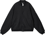 (CN) Бомбер Alo Yoga Renown Varsity Jacket, Чёрный (S)