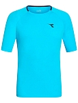 Футболка мужская Diadora SS T-Shirt Tennis M, Голубая (S)