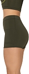 Шорты женские Elewin Nova Dark Green, Темно-зеленые (M)