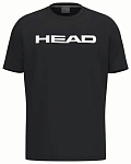 (EU) Футболка мужская Head Club оригинальная, Чёрная (L)