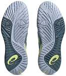 Кроссовки мужские Asics GEL-RESOLUTION X, Серые/Жёлтые, теннисные (р. 27,5)