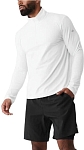 (CN) Лонгслив мужской Alo Yoga Conquer 1/4 Zip Reform, Белый