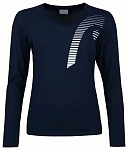 (EU) Лонгслив женский Head Club 21 Cute, Синий (S)