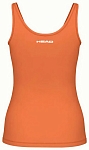 (EU) Майка женская Head Spirit II, Оранжевая (S)