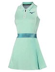 Платье женское Mizuno Frontier Dress W, Бирюзовое (XS)