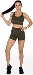 Шорты женские Elewin Nova Dark Green, Темно-зеленые (M)