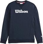 (EU) Толстовка мужская Wilson Parkside Crew, Синяя (2XL)