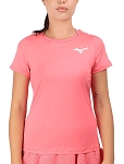 Футболка женская Mizuno Daybreakers Printed SS Tee W, Розовая (XS)