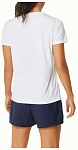(EU) Футболка женская Asics Court Graphic 2042A259, Белая (S)