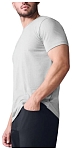 (CN) Футболка мужская Alo Yoga, Серая (2XL)