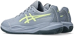 Кроссовки мужские Asics Gel-Resolution X GS CLAY, Серые/Салатовые (р. 32,5)