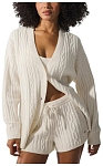 (CN) Кардиган женский Alo Yoga Knitwear, Белый (S)