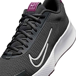 Кроссовки мужские Nike Court Vapor Lite 2, Чёрные/Красные, для жёстких покрытий (р. 43,5)