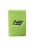 Напульсник для падел тенниса унисекс ENEBE FLUORESCENT GREEN AND BLACK