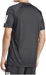 (EU) Футболка мужская Adidas Club 3 Stripes, Чёрная (2XL)