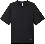 (CN) Футболка мужская Alo Yoga Double Take Short Sleeve, Чёрная (2XL)