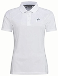 (EU) Поло мужское Head Club 22 Tech W 814421, Белое (XXXL)
