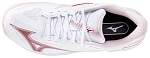 Кроссовки женские Mizuno Wave Exceed Court, Белые/Розовые/Вишневые, с технологией Wave и Enerzy NXT (р. EUR 38.5)