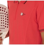 (EU) Поло мужское Wilson Безшовное, Красное (L)
