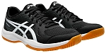 Кроссовки мужские Asics Upcourt 6, Черные/Белые, для тенниса и падела (р. 42)