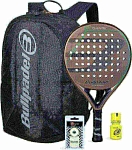 Набор ракетка Bullpadel Game CTR Gray + Сумка Bullpadel Avant 2 + Овергрип Shockout + Защитная лента + Банка геля Bullpadel Dry
