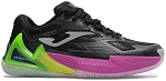 Кроссовки женские Joma Open, Черные/Салатовые/Розовые (р. 38,5)