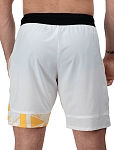 Шорты мужские Mizuno Daybreakers 8in Shorts M, Белые/оранжевые (M)