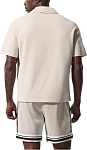 (CN) Поло мужское для спорта Alo Yoga Double Take Polo Shirt Men's, Бежевую (XL)