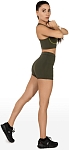 Шорты женские Elewin Nova Dark Green, Темно-зеленые (M)