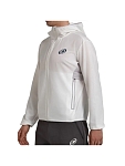 (EU) Куртка мужская Bullpadel ALGOL WINDSTOPPER с капюшоном, Белая (S)