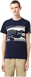 (EU) Футболка мужская Lacoste TH5195, Синяя (S)