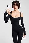 Комбинезон женский SURE 1ACBN_5010_999, Чёрный (S)