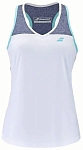 (EU) Майка для девочек Babolat Play 3GЕУ071, Белая (M/L)