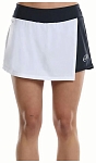 (EU) Шорты женские Bullpadel Usese, Белые/Чёрные (XL)
